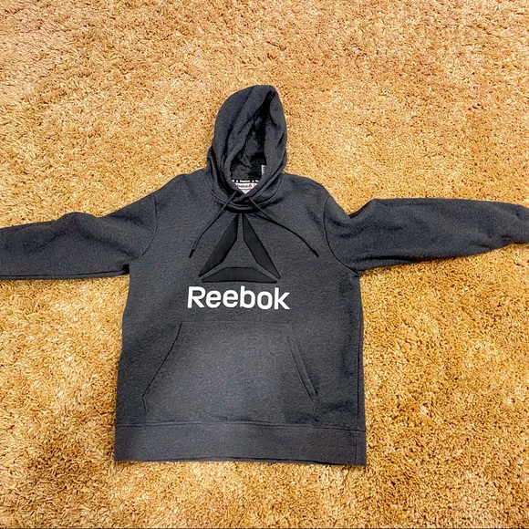 Rebook Hoodie Gray - Picture 1 of 4